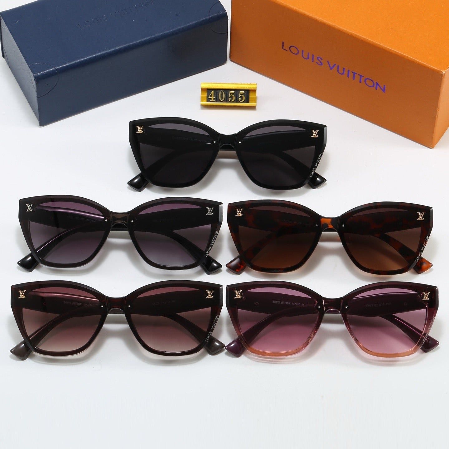 5-Color Fashionable Four-Leaf Clover Sunglasses