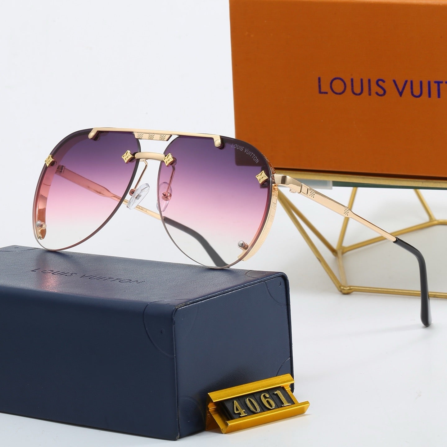5-Color Fashionable Four-Leaf Clover Sunglasses