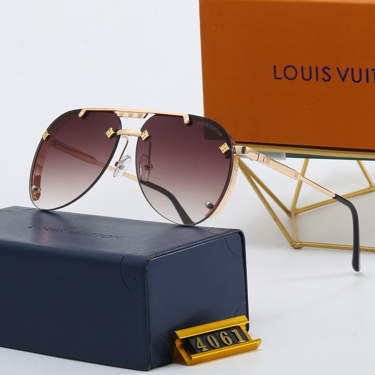 5-Color Fashionable Four-Leaf Clover Sunglasses