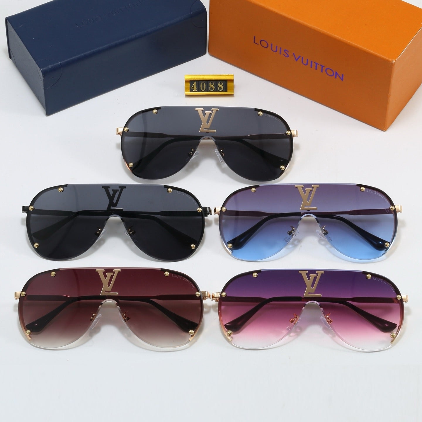 5-Color Fashionable Four-Leaf Clover Sunglasses