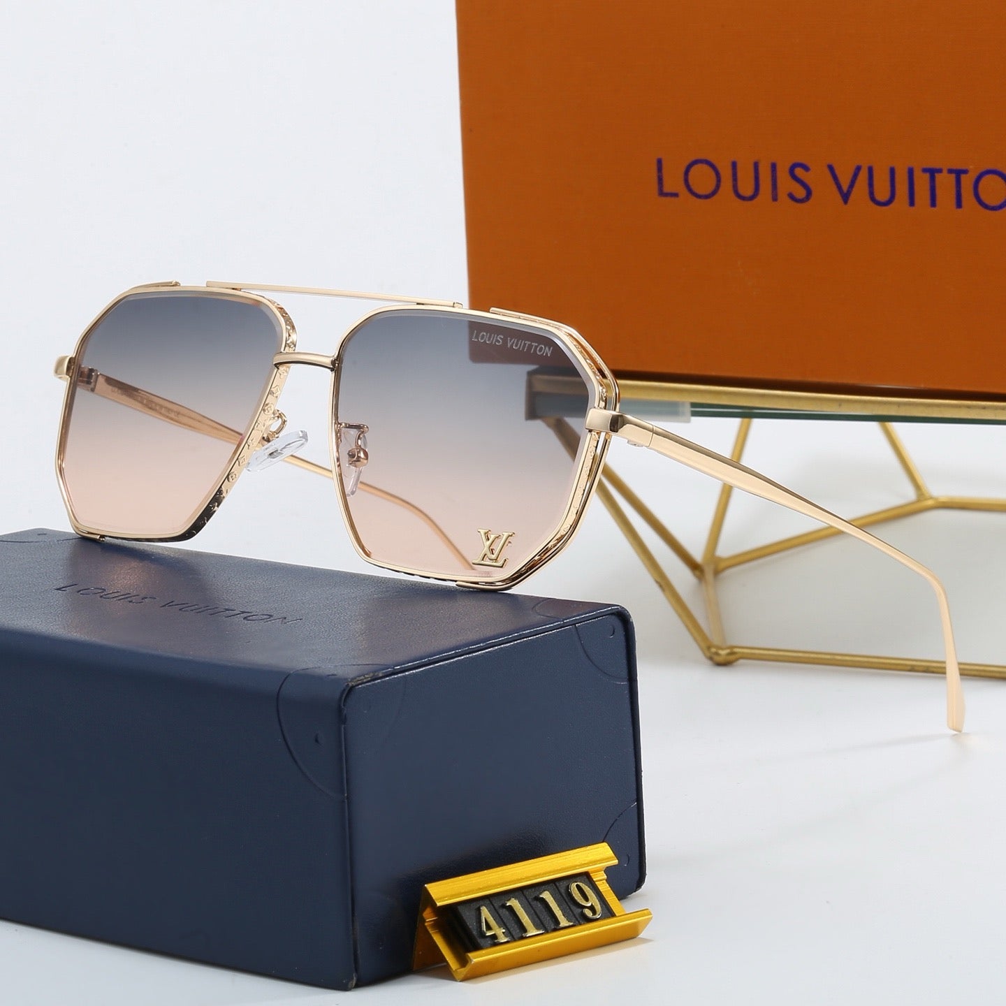 5-Color Fashion Four-leaf clover Sunglasses
