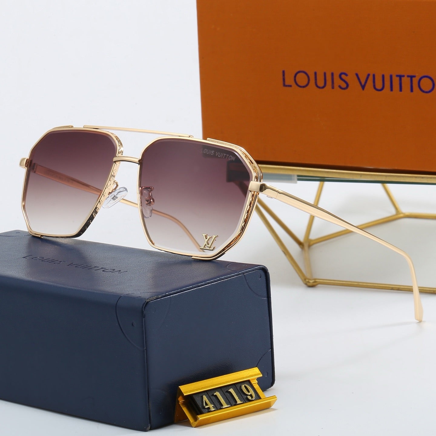 5-Color Fashion Four-leaf clover Sunglasses